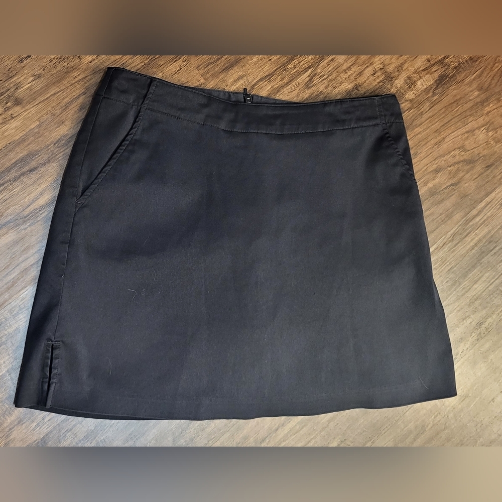 Women's Lady Hagan Black Golf Skort Size 8 Athletic Athleisure Hiking Outdoor